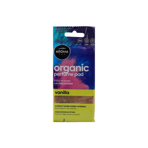 Aroma Car_ Vanilla Organic Perfume Pad