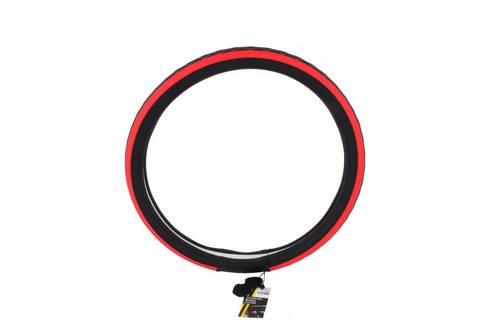 Weel steering cover black-red SW325