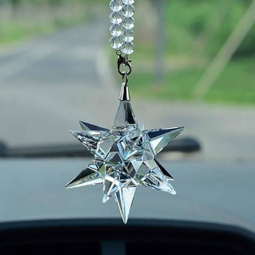 Car Pendants Hanging Crystal Meteor Decoration 