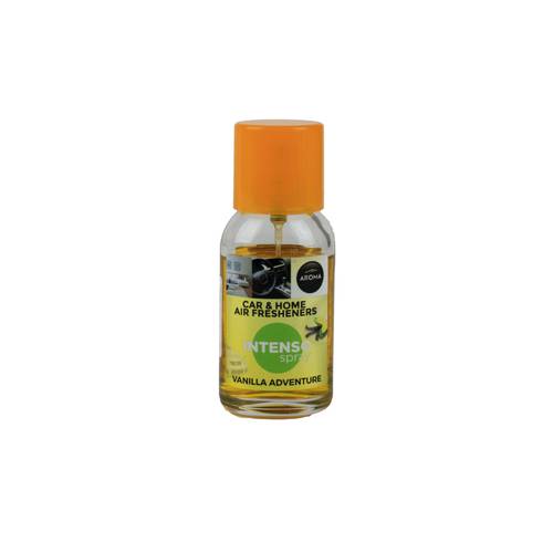 Aroma Car_Car & Home Air Fresheners Vanilla Adventure Intenso Spray, 50ml