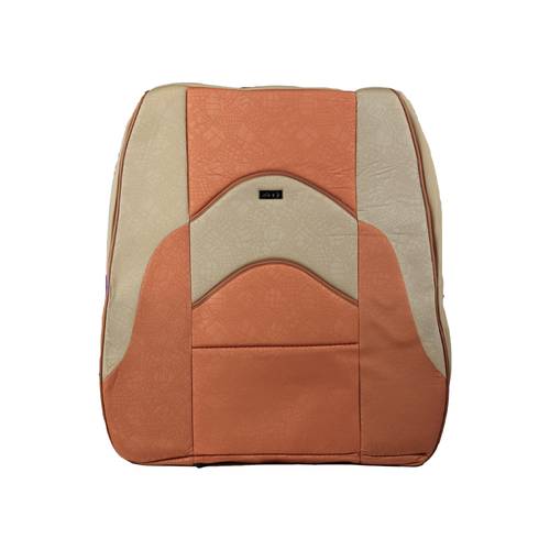 MOB SC5000 11-Piece Car Seat Cover Set – Brown & Beige