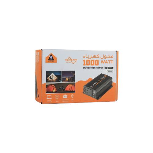 Safari 1000Watt Pure Sine Wave Static Power Inverter 