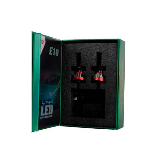 65W إيليت E10 لمبة LED فائقة السطوع H7