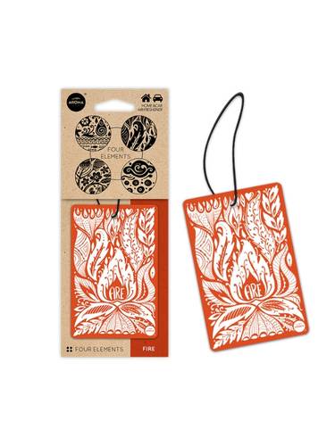 Aroma Car _ Elements Fire Car Scent Pendant