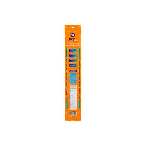PT pro Hybrid windshield wipers size 18