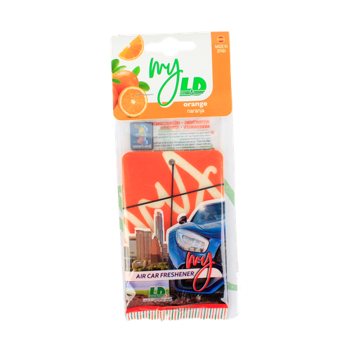 L&D Paper Freshener-Orange