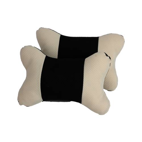 MOB Car Seat Headrest Memory Foam Cushions Pillow Pack of 2