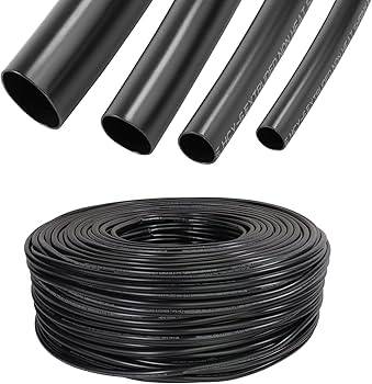 Black wire insulation 5mm-100m