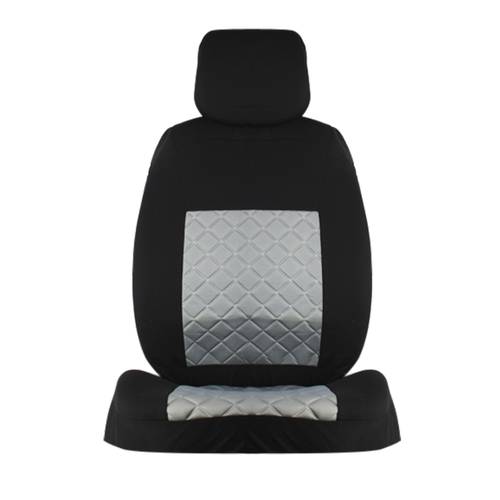 Mob car seat cover 13 pcs,light grey with black
