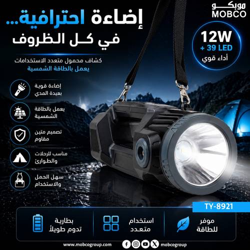  Portable flashlight TY-8921
