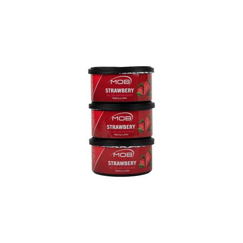 MOB 3in1 Strawberry Gel Can Car Air Freshener
