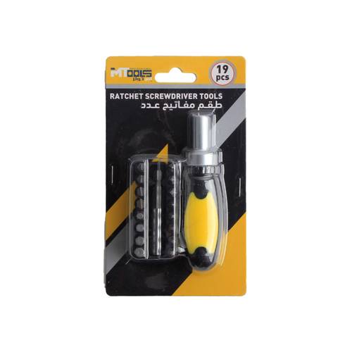 MTools Ratchet screwdriver tools 19 pieces