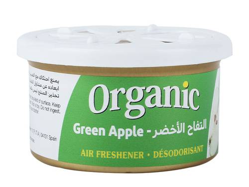 L&D organic Can Airfreshner,Green Apple