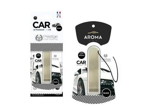 Aroma Car_Prestige Drop Control Silver Car Air Freshener