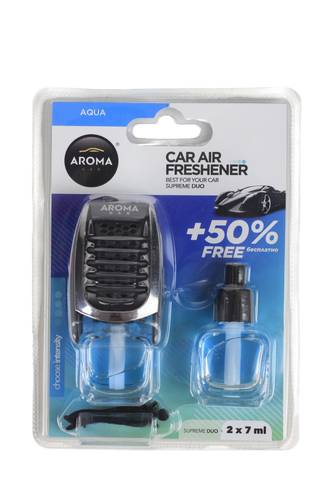 Aroma Car_Aqua Car Air Freshener Duo 2*7ml
