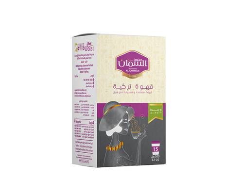 قهوه تركية وسط مع هيل