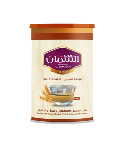 قهوة السمان شعير 450 غم       11 دلة (سعة الدله لتر )