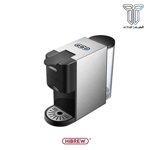 ماكينة قهوة HiBREW متعددة الاستخدام 5 في 1 من الفولاذ المقاوم للصدأ