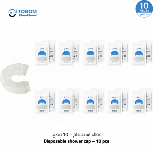 Disposable Shower Cap – Clear & Hygienic