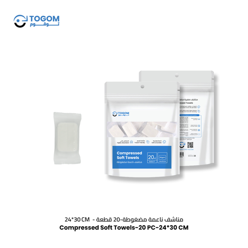 Compressed Cotton Towels – 24×30 cm