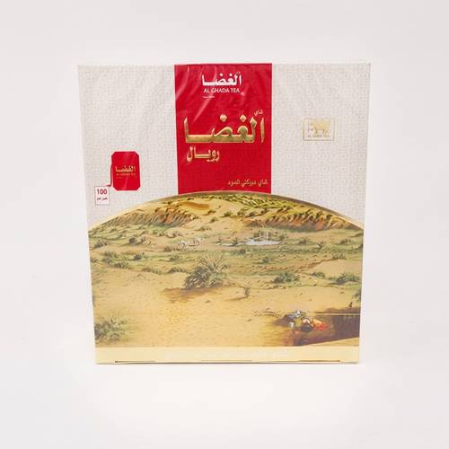 شاي الغضا رويال الأسود الفاخر (100 كيس)