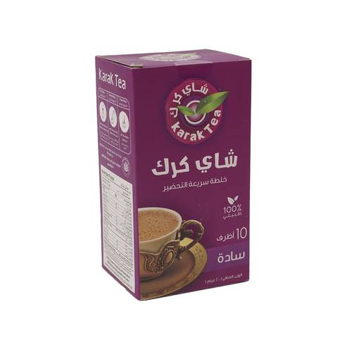 شاي كرك سادة 10 اظرف