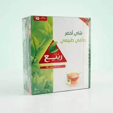 شاي ربيع الأخضر الصافي | 100 كيس