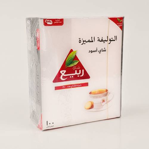 شاي ربيع الأسود | التوليفة المميزة 100 كيس