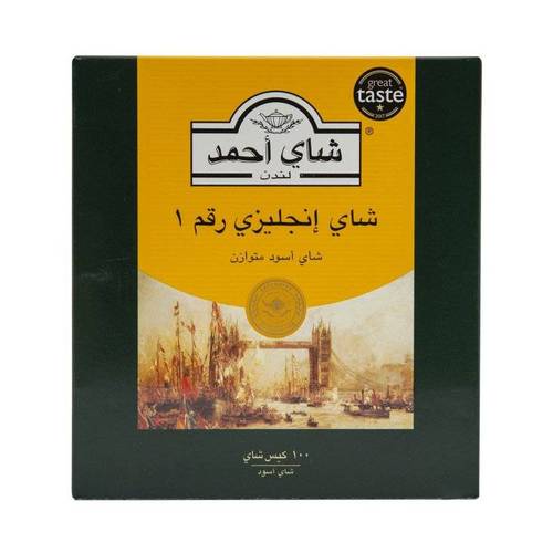 Ahmad Tea English Tea - 100 Teabags