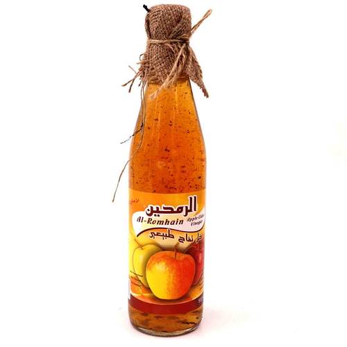 خل التفاح الطبيعي الرمحين (500 مل)
