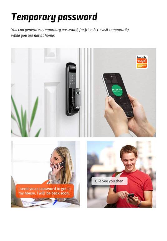 قفل باب ذكي Smart Door lock 