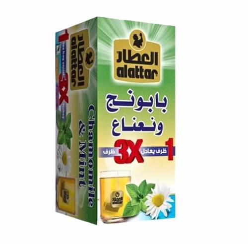 شاي بابونح ونعناع 2 حبة
