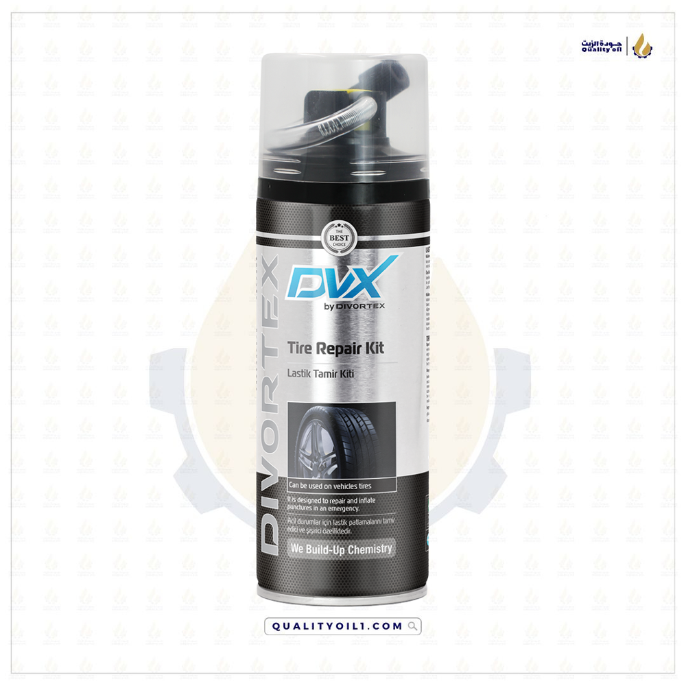 DVX | بخاخ إصلاح الإطارات - رفيقك الآمن على الطريق