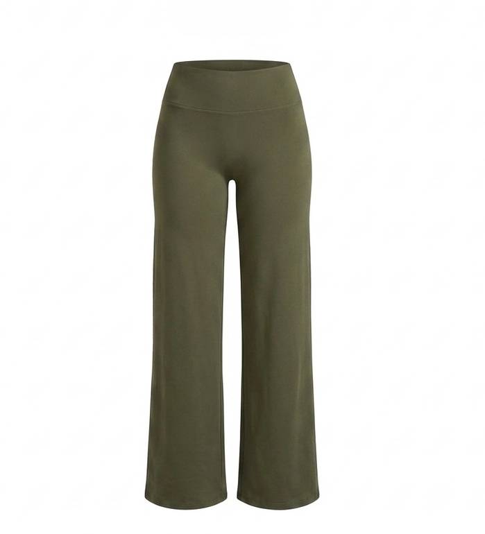 Wide-Leg Pants - olive 🫒 