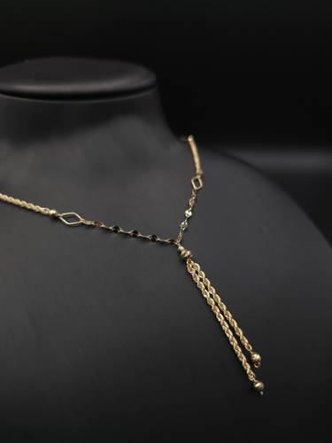عقد إيطالي ذهب عيار 18