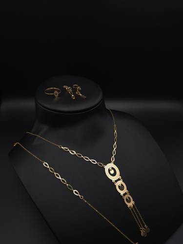 طقم ذهب عيار21