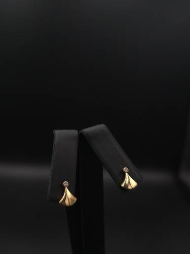 حلق أطفال طبي ذهب عيار 18