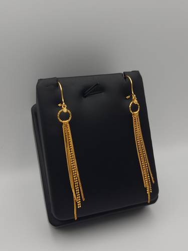 حلق ذهب عيار 21