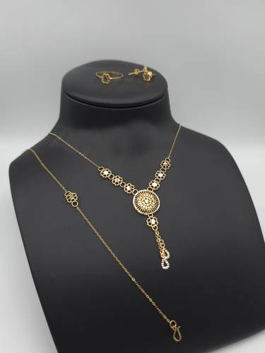طقم ناعم ذهب عيار21