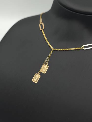 عقد ذهب عيار21