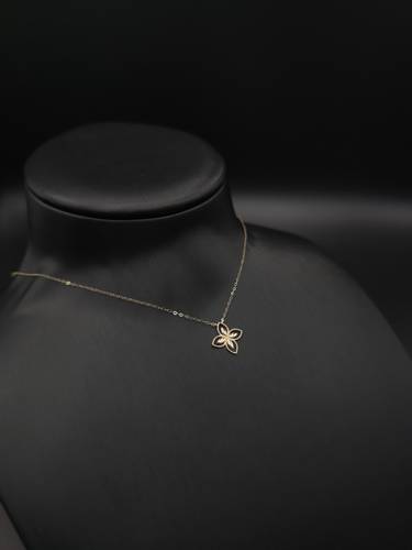 عقد ذهب عيار18