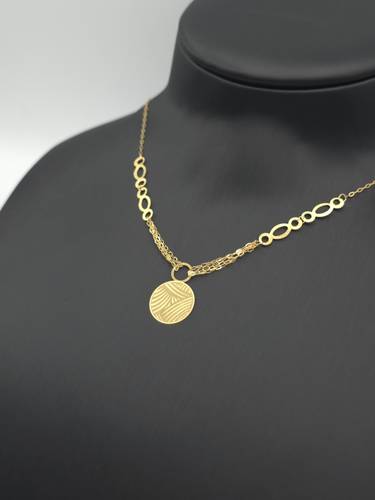 عقد ذهب عيار21