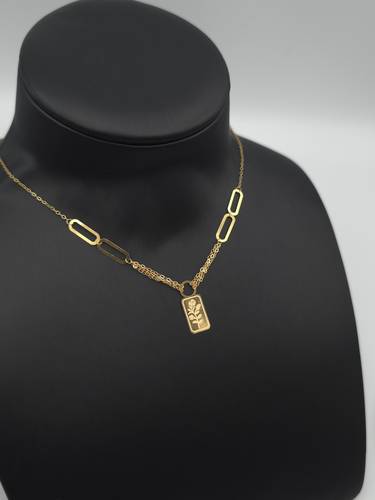 عقد ذهب عيار21