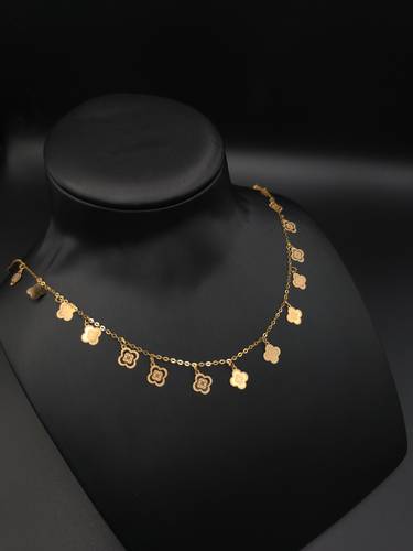 عقد سلسال طويل ذهب عيار 21