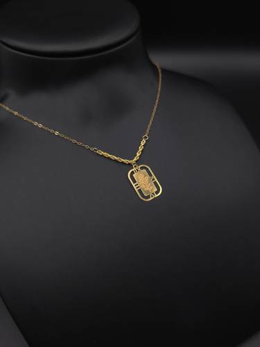 عقد ذهب عيار21