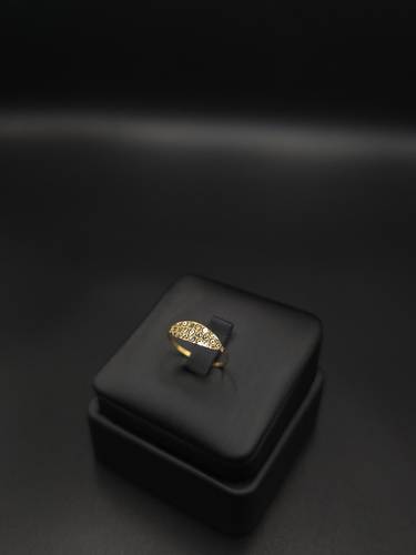 خاتم ذهب عيار 21   