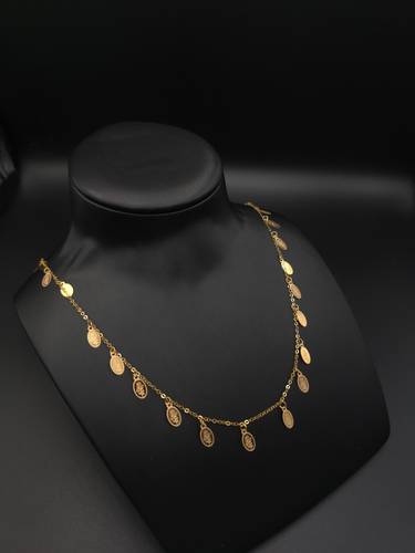عقد سلسال طويل ذهب عيار 21