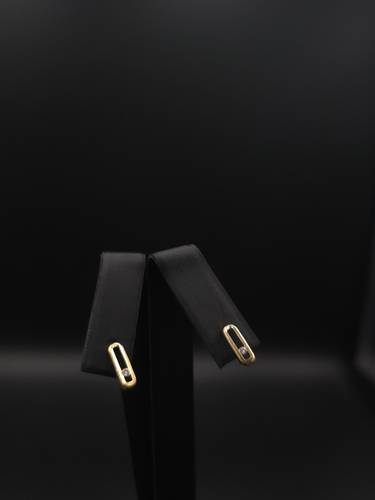 حلق أطفال طبي ذهب عيار 21