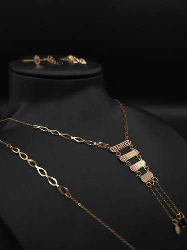 طقم ذهب عيار21