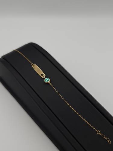 سوارة أطفال ذهب عيار 18 